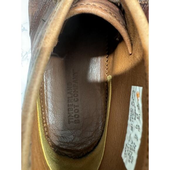 Timberland Boot Co. Men's 9M Lace Up Brown Leather Chukka Boots Wodehouse - Picture 8 of 12